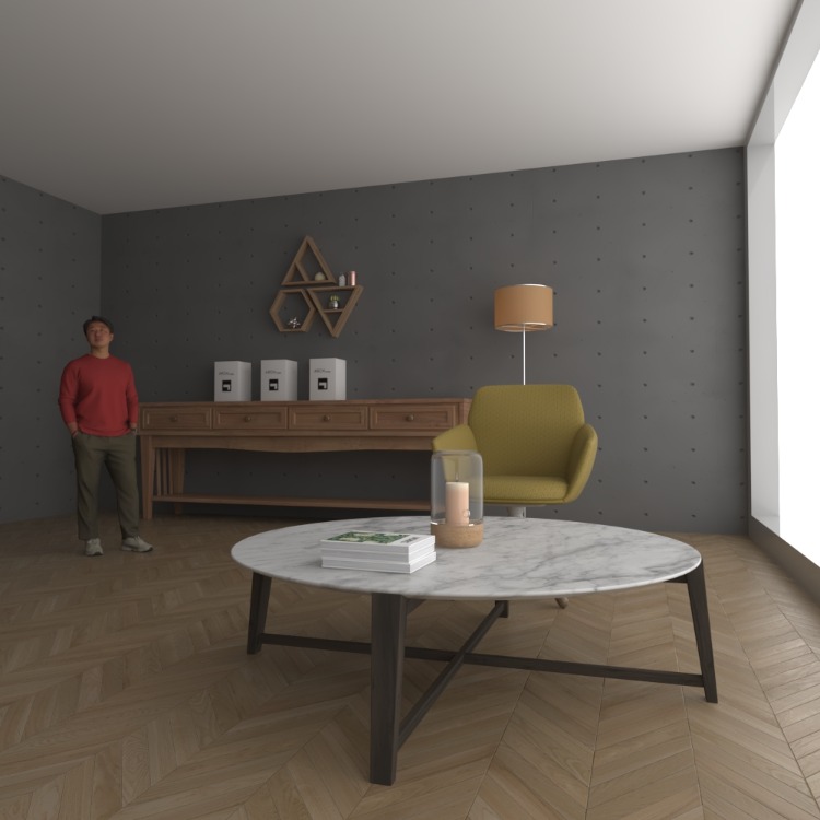 3ds Max 2025 ve Vray 7 İç Mekan İskandinav Sahne Tasarım Eğitim Seti
