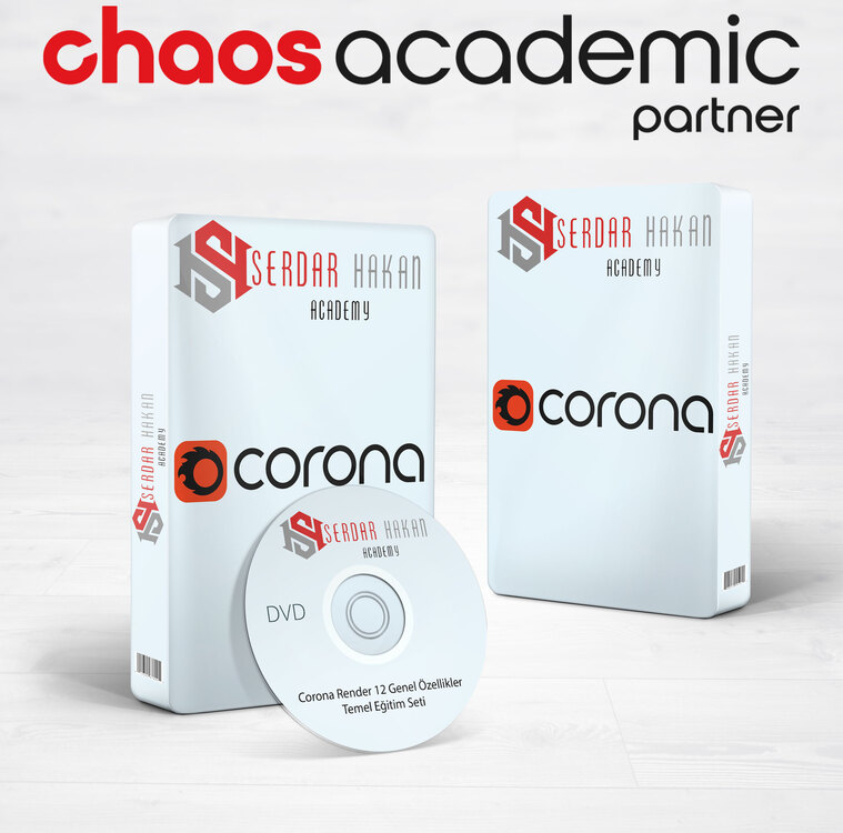 Corona Render 12 Genel Özellikler Temel Eğitim Seti