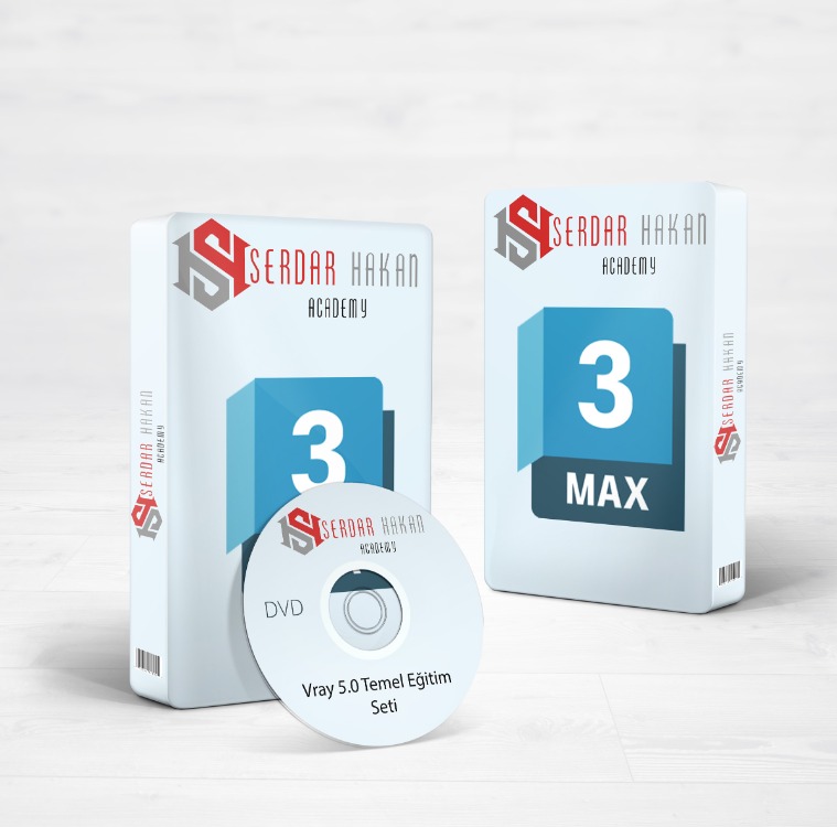3ds Max 2023 Vray 5.0 Temel Eğitim Seti