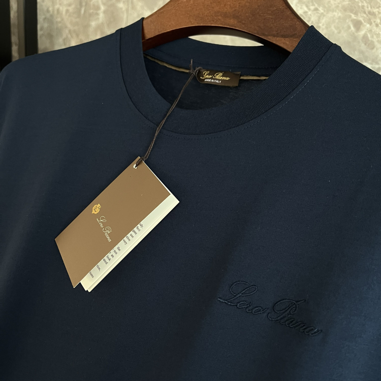 Loro Piana Premium T-shirt (lacivert)