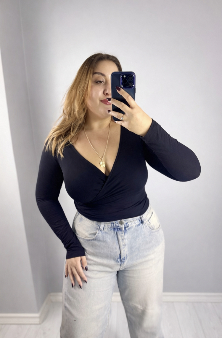 Yüksek Bel Bol Model Jean