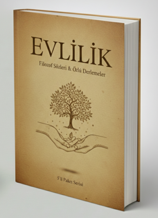 5.5'li PDF Seti | Düşünmek– Evlilik– Felsefe– Filozof– Hayat (s144) | Dijital İçerik