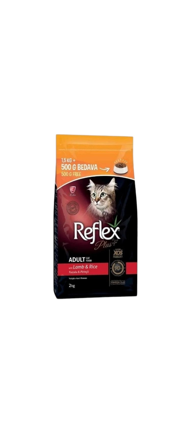 Reflex Plus Kedi Maması – Kuzulu & Pirinçli