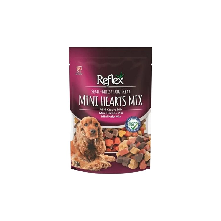 Reflex Mini Hearts Mix Köpek Ödül Maması 130 gr