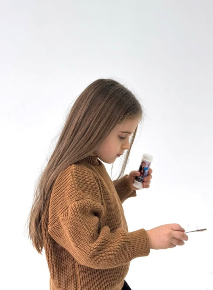 Camel Oversize Selanik Triko Kazak