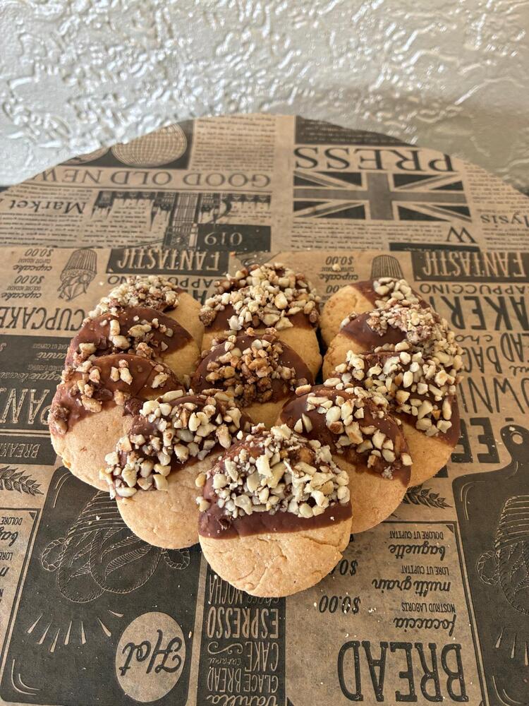 Glutensiz Snickers Kurabiye