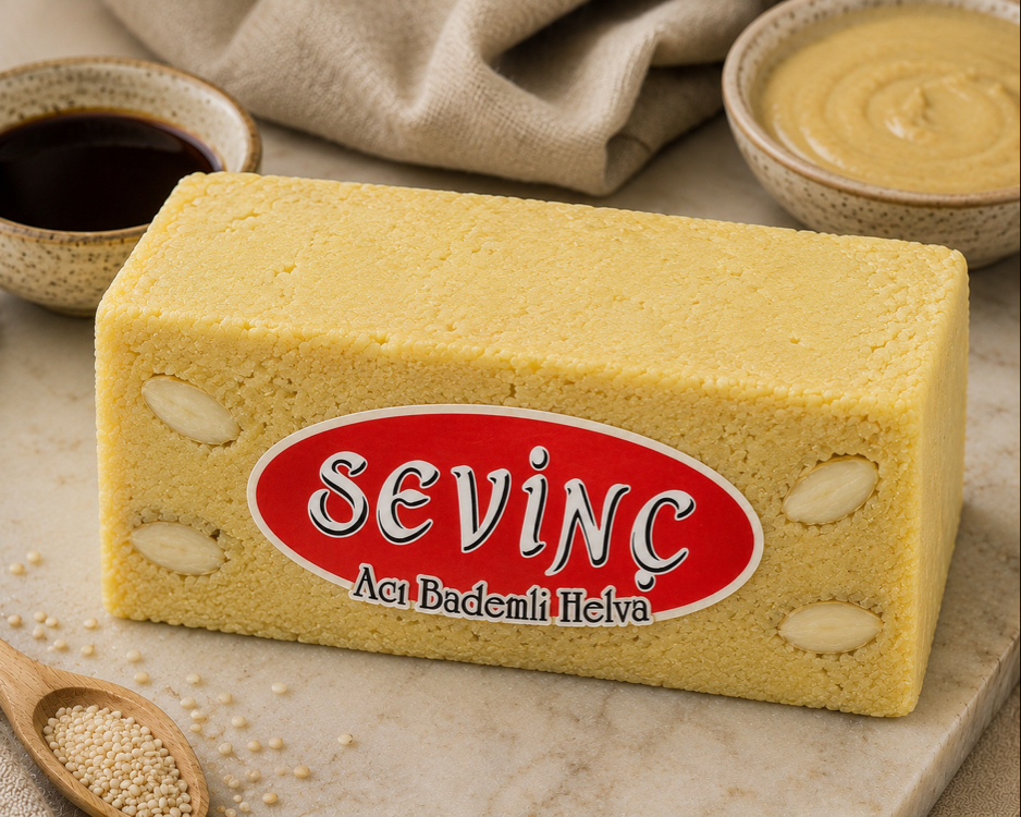 Acı bademli yaz helvası 500g