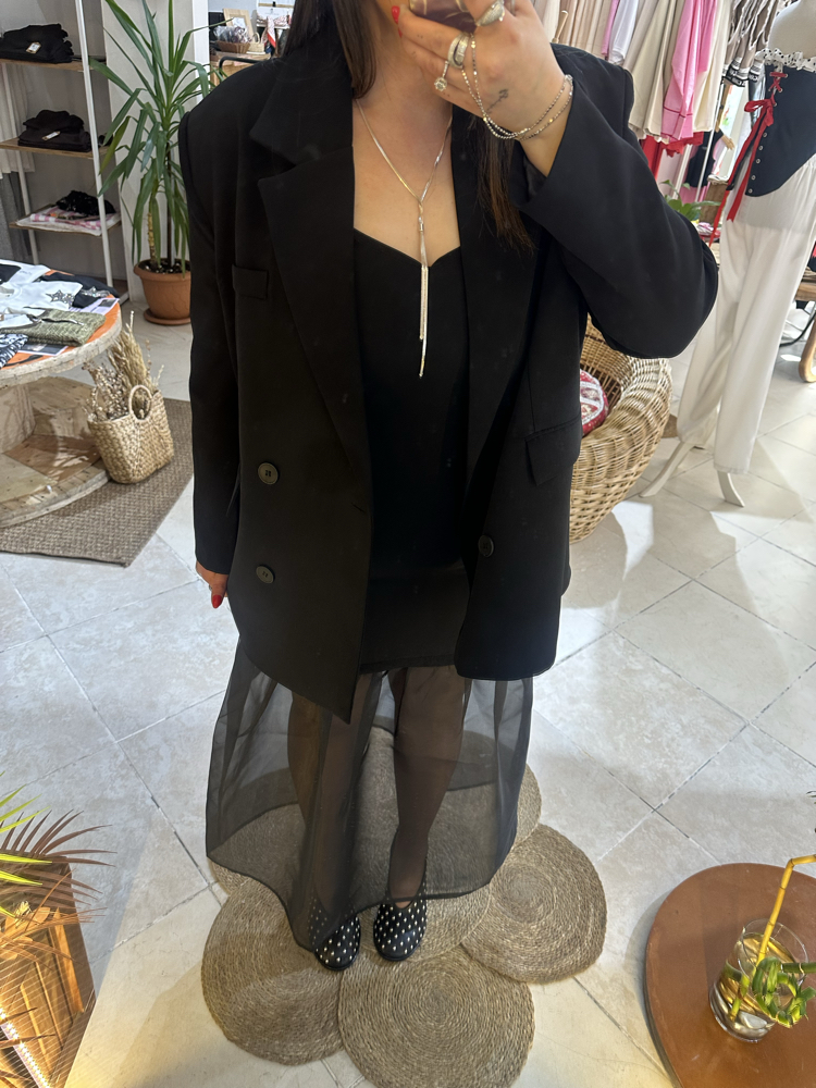 SİYAH BLAZER CEKET