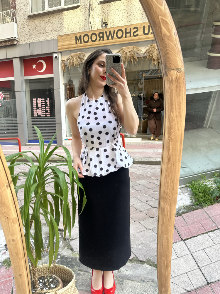 PUANTİYE BLUZ