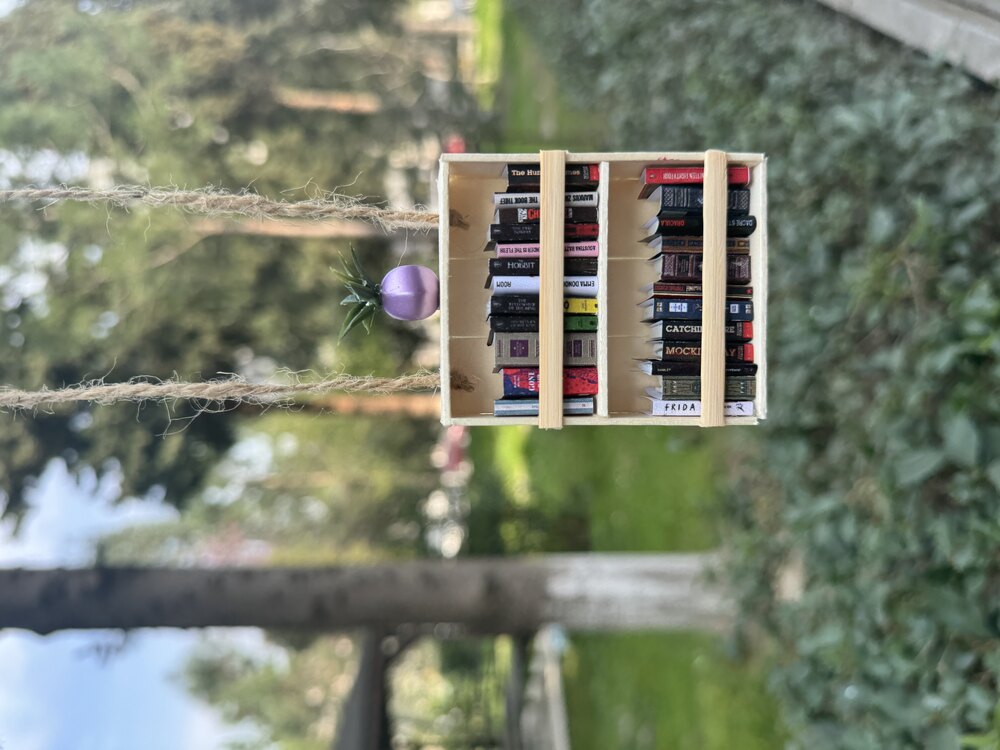 Dikiz Aynası Mini kitaplık