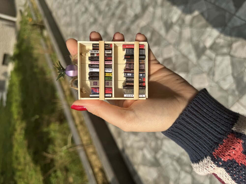 Dikiz Aynası Mini kitaplık