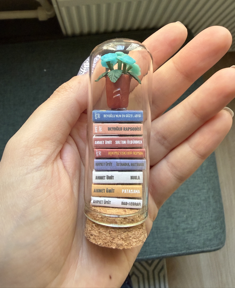 Mini Tüp Dekor - Ahmet Ümit Kitapları