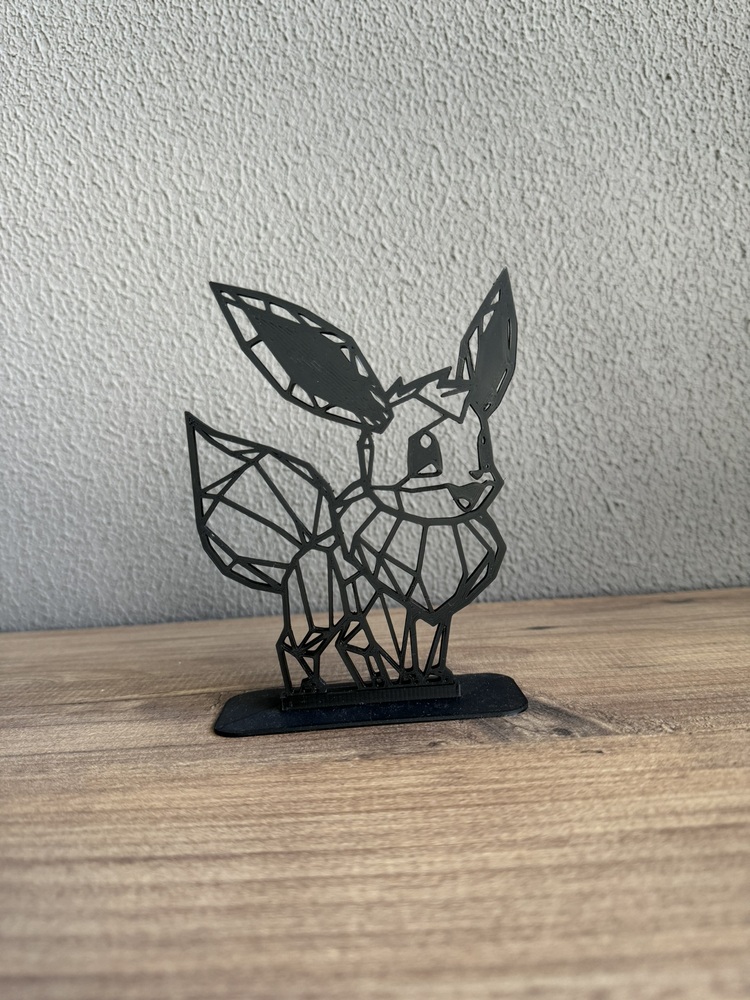 Pokemon Eevee 2.5D Line Art