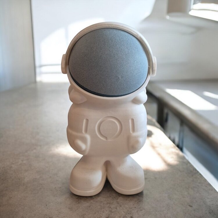 Akıllı Asistan Standı Astronot (Amazon Echo Dot)