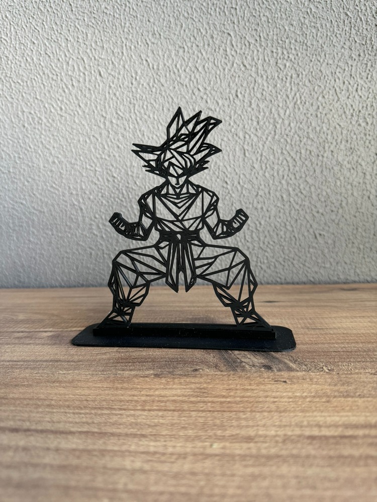 Goku 2.5D Line Art
