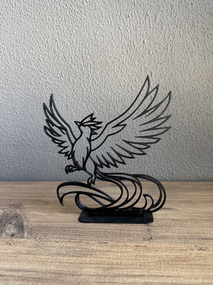 Pokemon Articuno 2.5D Line Art