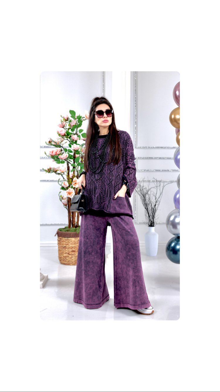 Dantel Salaş Tunik&Pantolon 2’li Takım