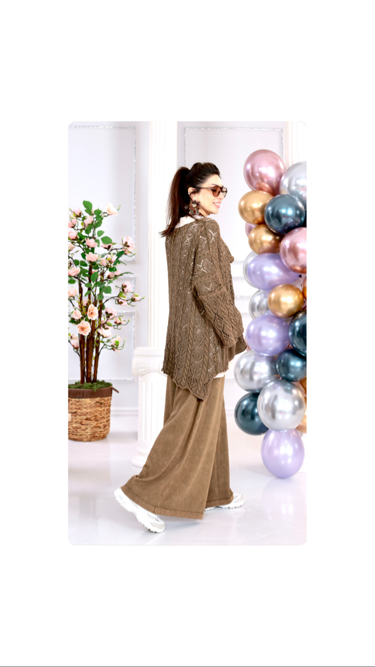 Dantel Salaş Tunik&Pantolon 2’li Takım