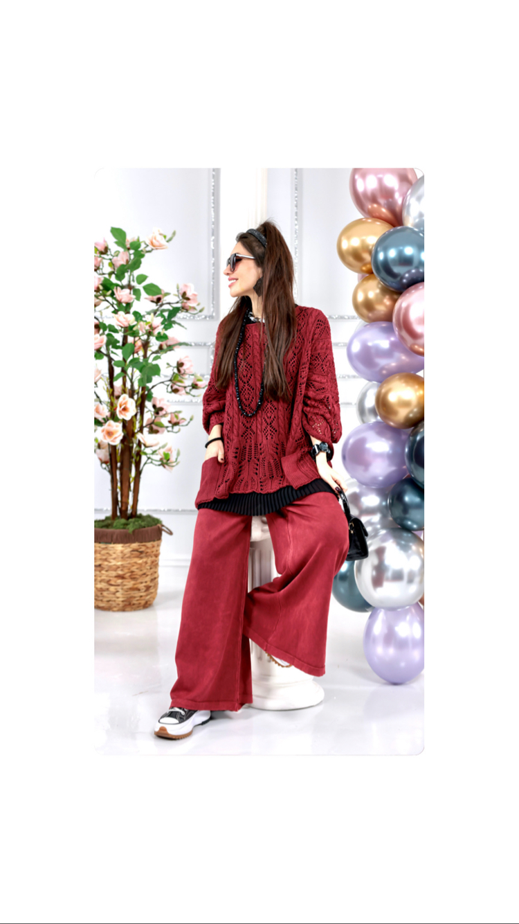 Dantel Salaş Tunik&Pantolon 2’li Takım