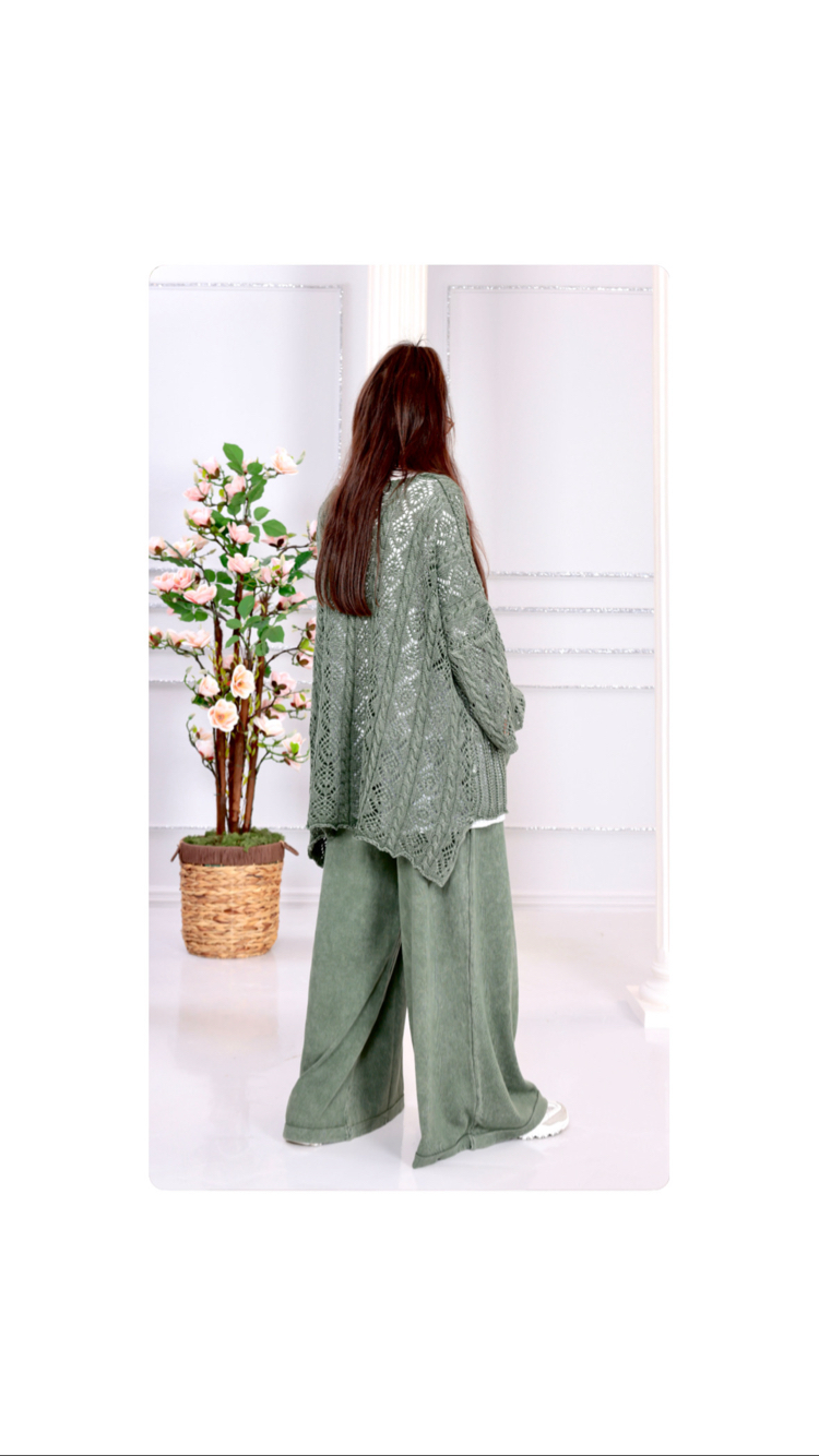 Dantel Salaş Tunik&Pantolon 2’li Takım