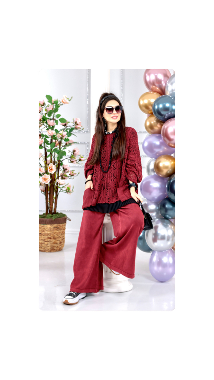 Dantel Salaş Tunik&Pantolon 2’li Takım