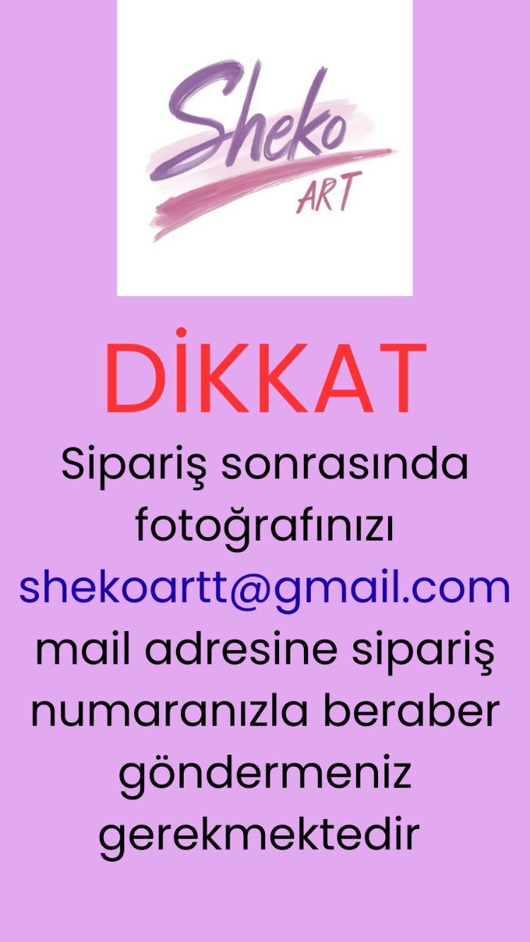 Kişiye Özel Spiral Portre Tablo