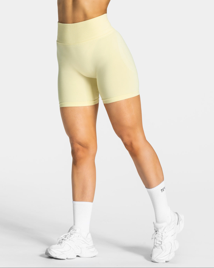 Femme push-up Büzgülü Şort BUTTER YELLOW