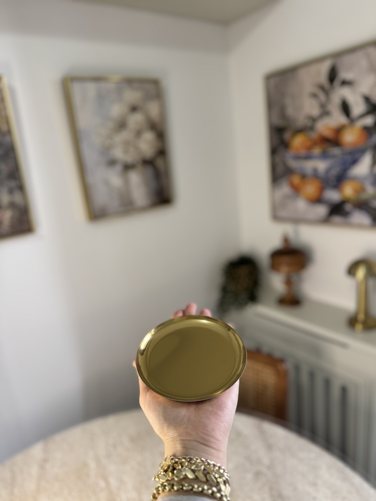 Gold 6'lı mini tatlı tabağı seti