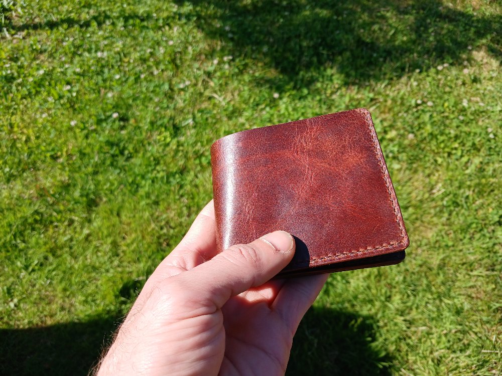 Black brown Toscano Bifold Cüzdan (2606)