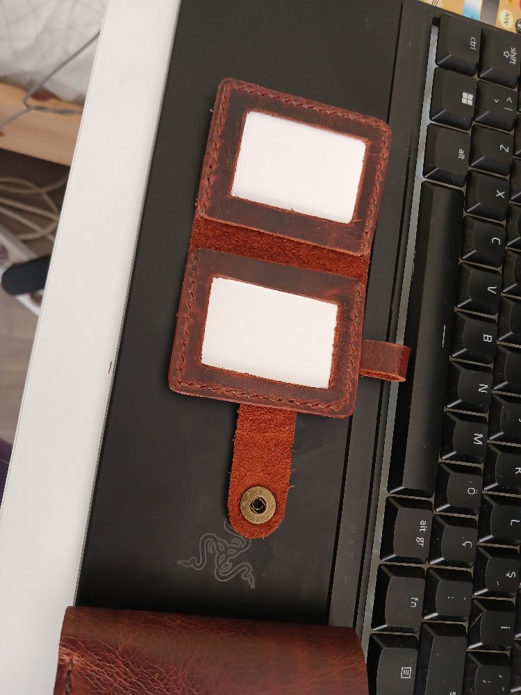 Black brown Toscano Bifold Cüzdan (2606)