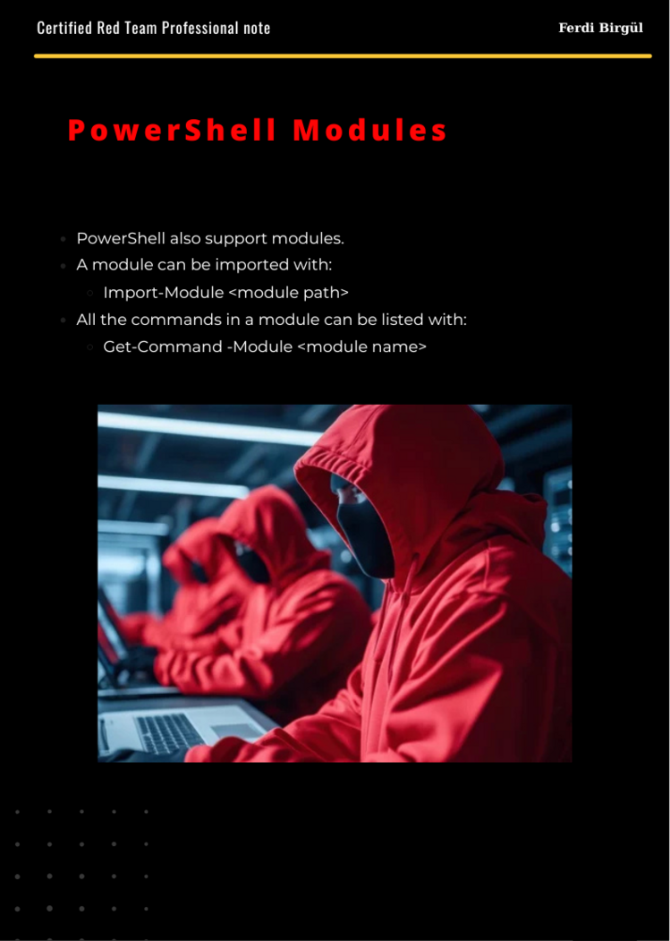 CRTP Certified Red Team Professional Note
