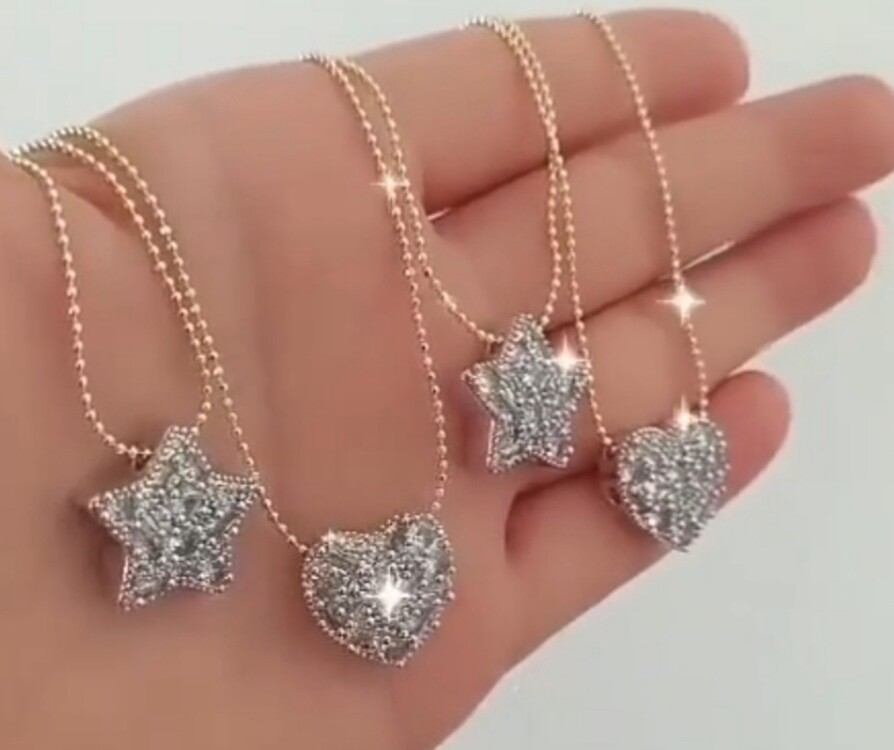 BUBBLE ZİRKON KOLYE