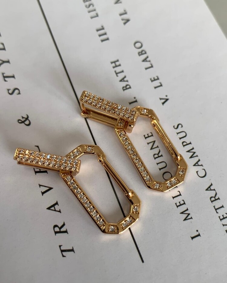 LYDİA GOLD KÜPE