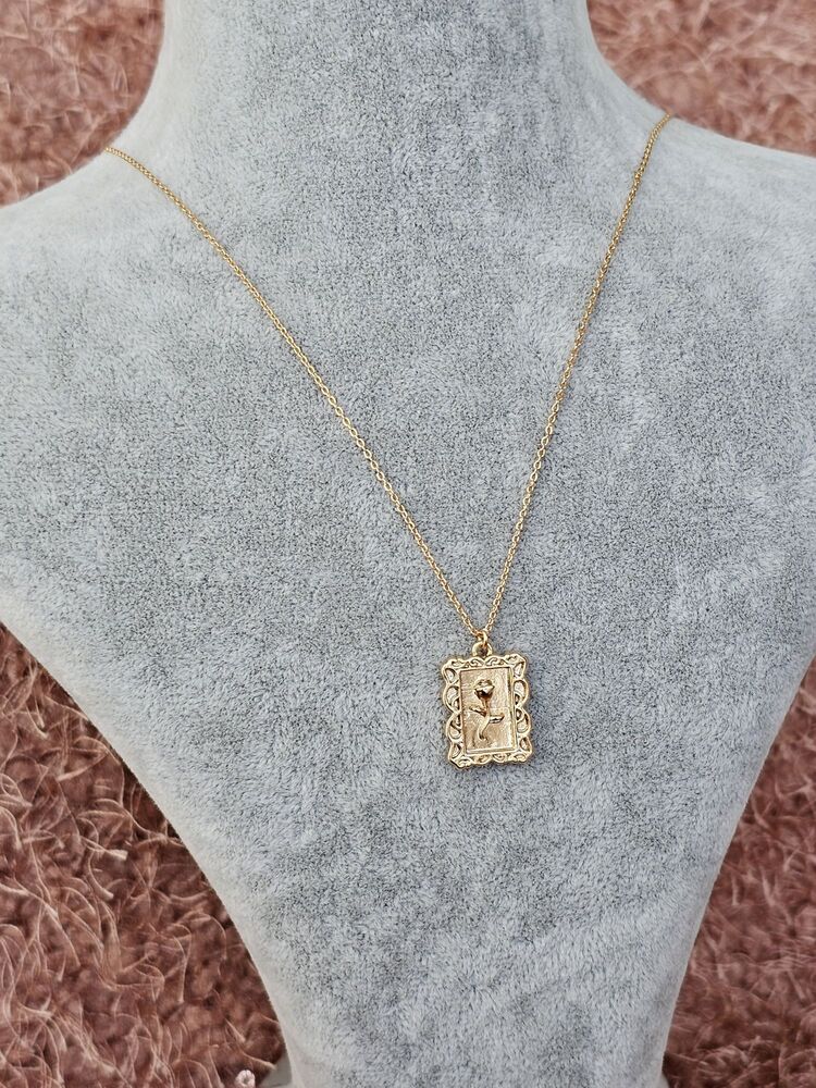 Gold Rose Gül Kolye