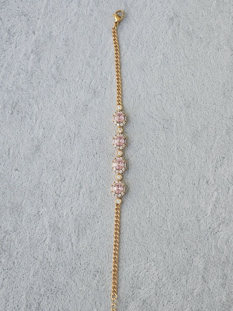 Pembe Gold Bileklik