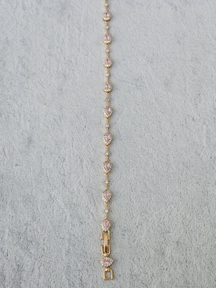 Pembe Taşlı Bileklik