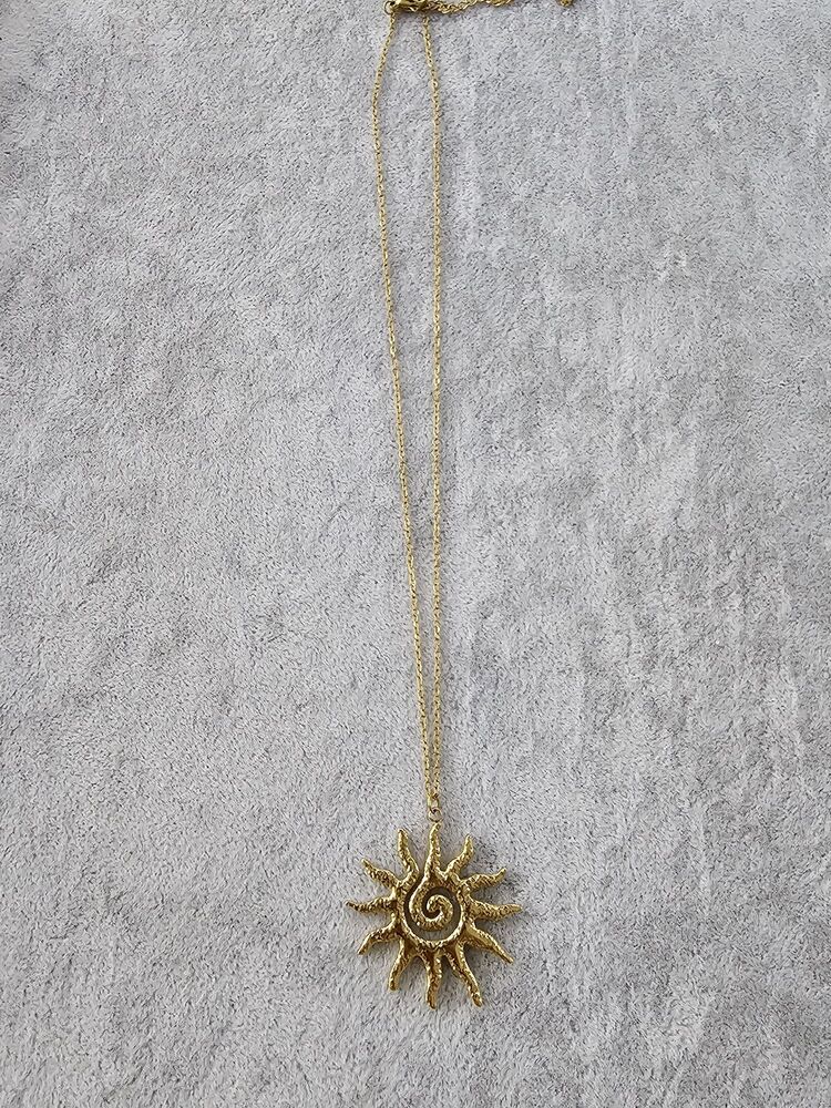 Güneş Vintage Kolye