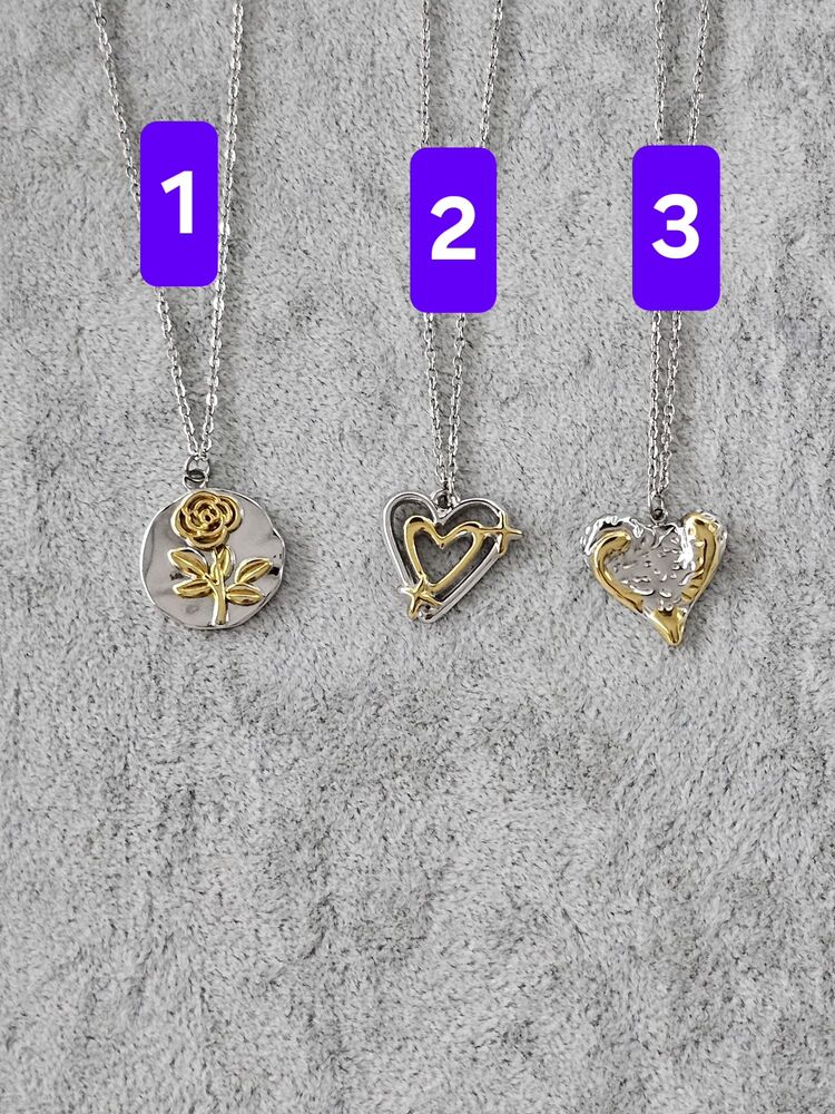 Gold Gümüş Kolye