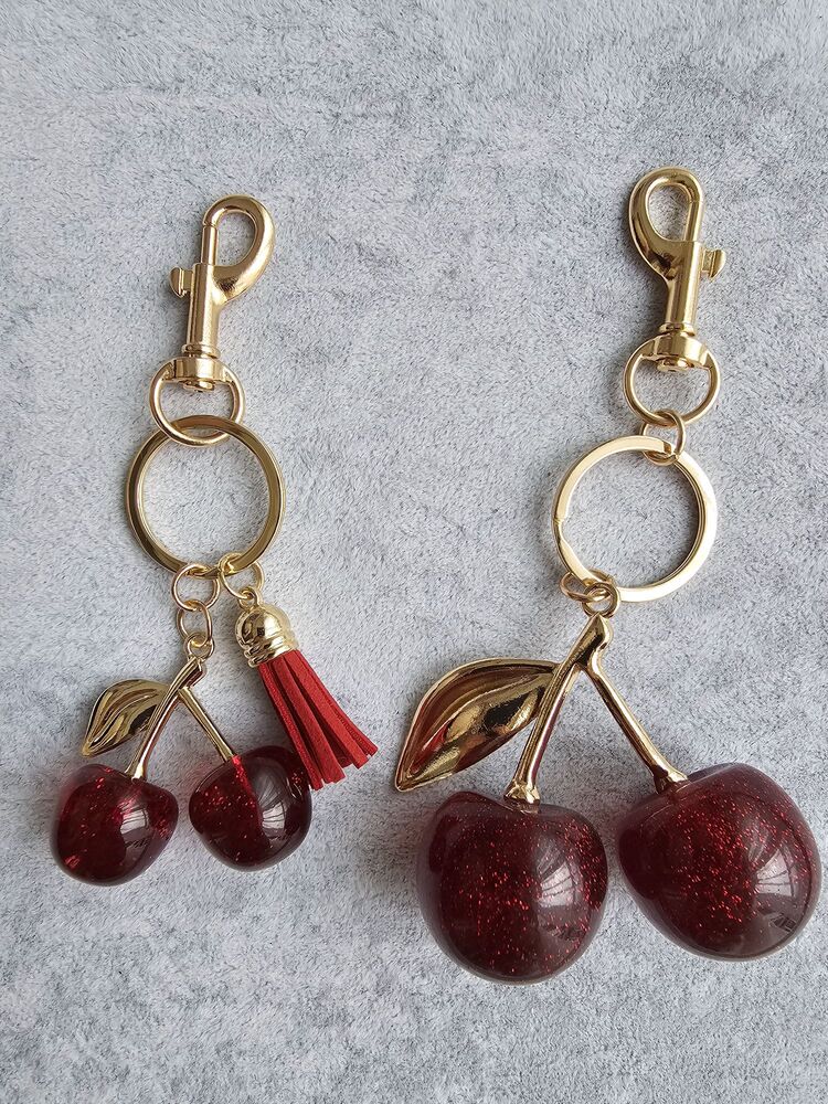 Küçük Cherry Çanta Charmı
