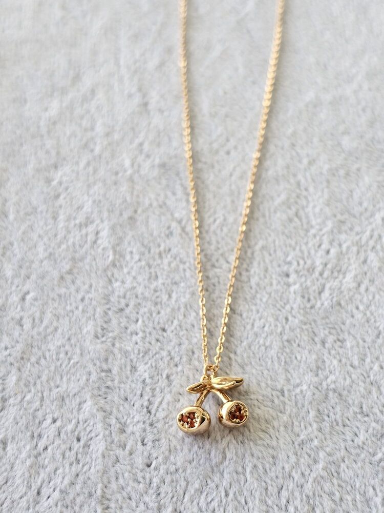 Gold Kiraz Kolye