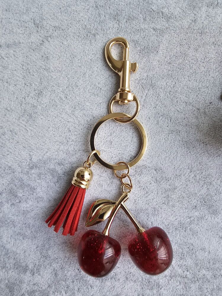 Küçük Cherry Çanta Charmı