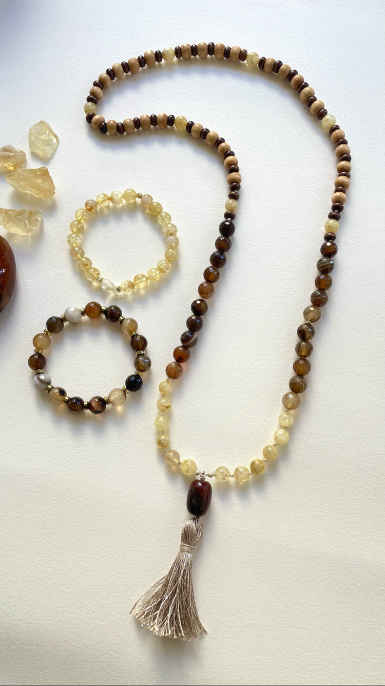 Boho Kolye - Bileklik Set