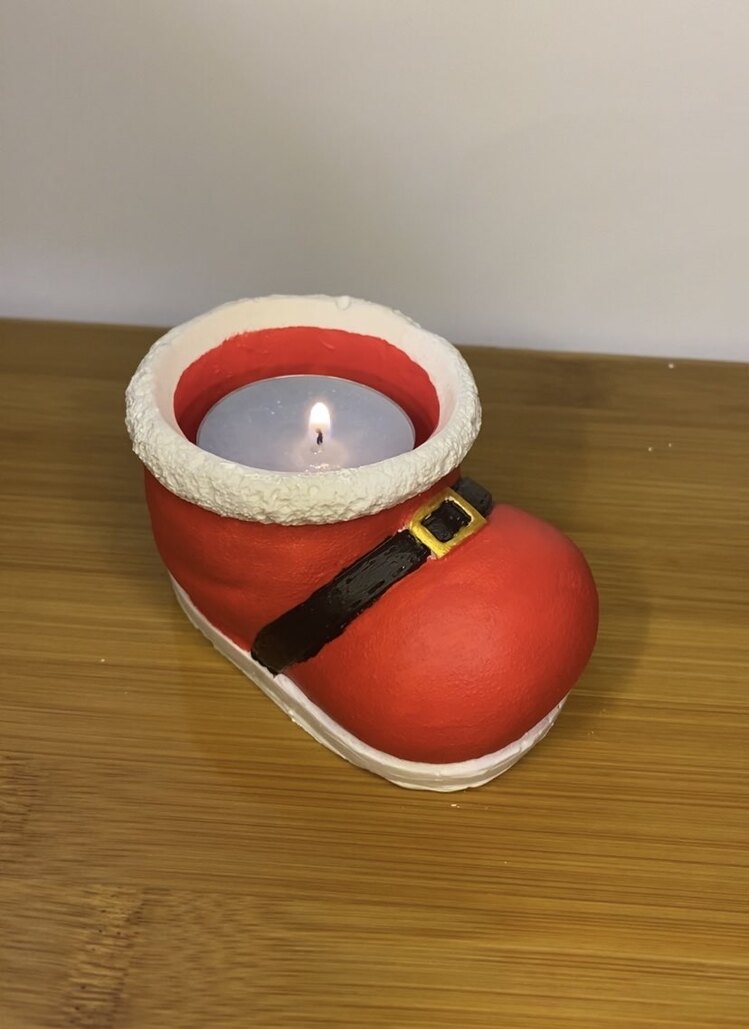 Noel Baba Ayakkabı Silikon Kalıp