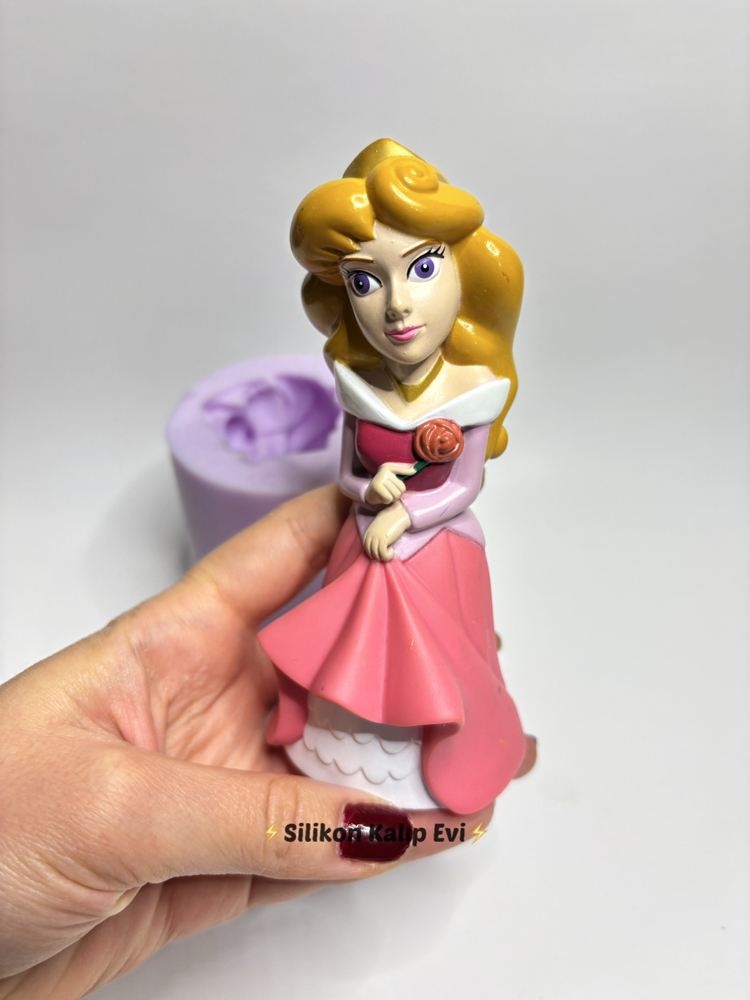 Disney Aurora Silikon Kalıp