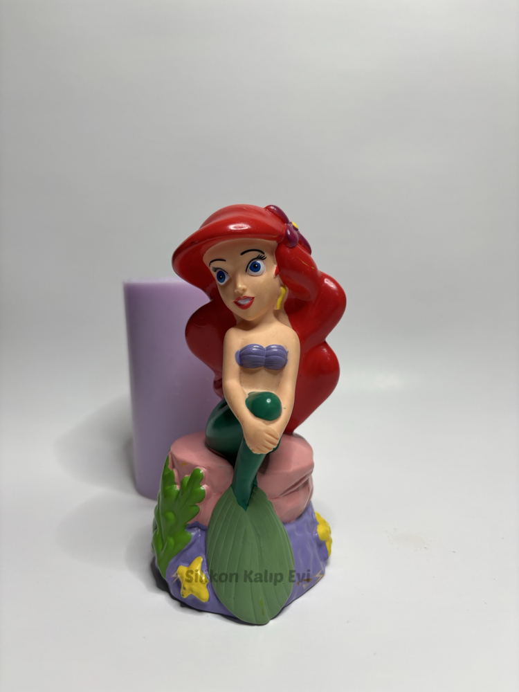 Disney Ariel Silikon Kalıp