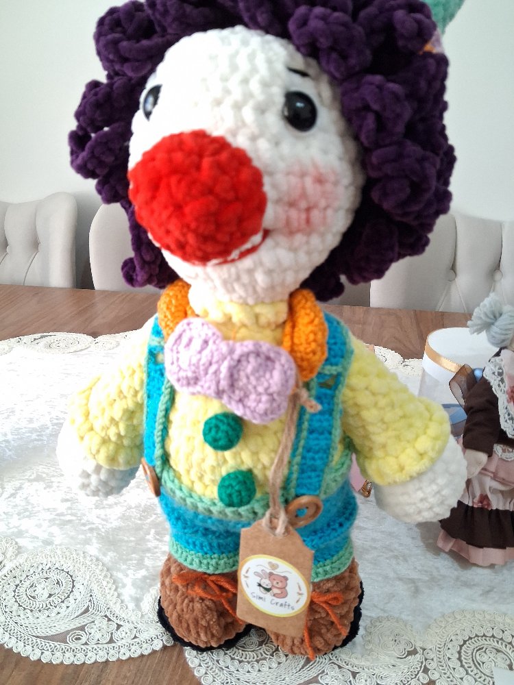 Amigurumi Palyaço | Tığ İşi Palyaço