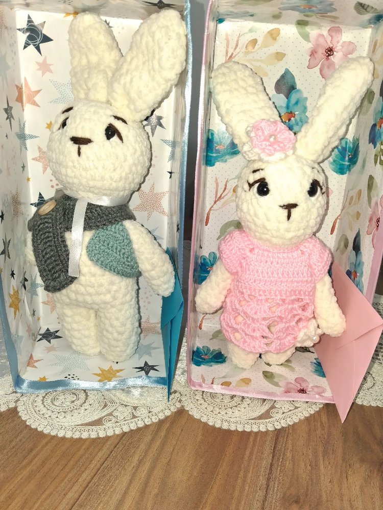 Amigurumi Tavşan | Örme Tavşan | Oyuncak