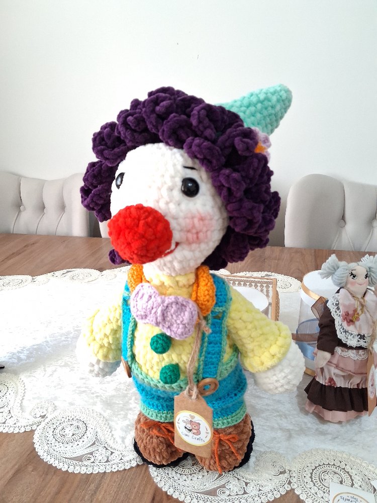 Amigurumi Palyaço | Tığ İşi Palyaço