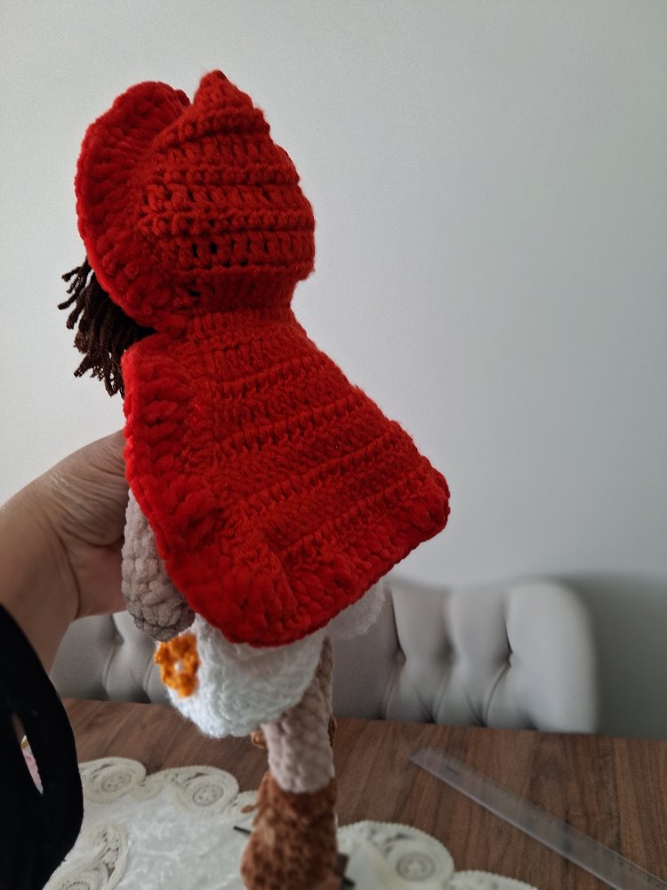 Kırmızı Başlıklı Kız | Kırmızı Başlıklı Kız Amigurumi | Örgü Bebek