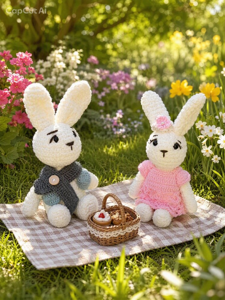 Amigurumi Tavşan | Örme Tavşan | Oyuncak